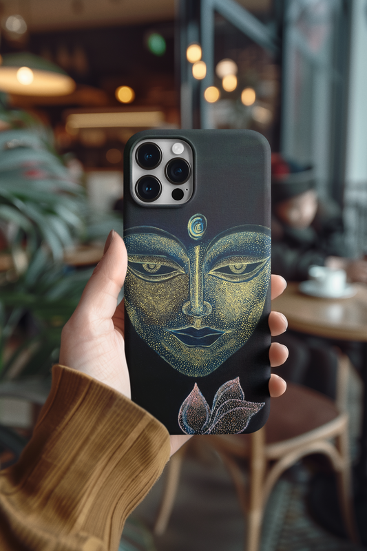 Buddha Painted Phone Covers